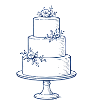 Tiered cake