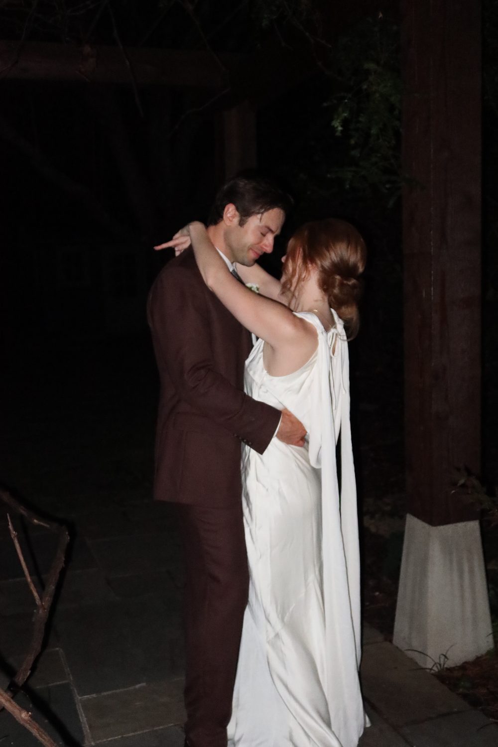 Cody and Katrina holding each other while dancing