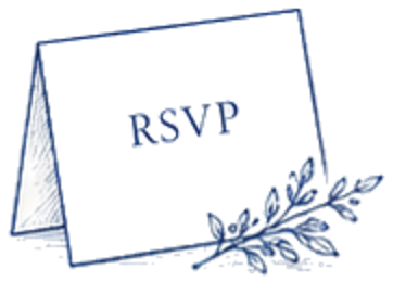 RSVP card illustration