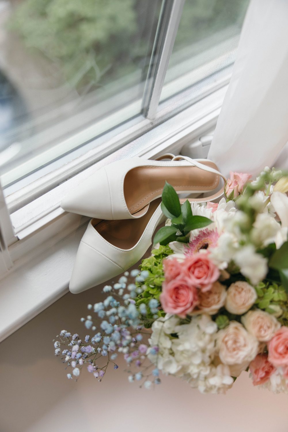 The bouquet before the ceremony